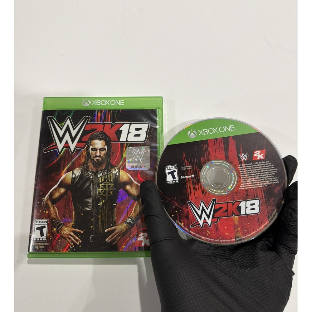 WWE 2K18 Microsoft Xbox One Game T 2K Games 2017 Wrestling Sports Fighting